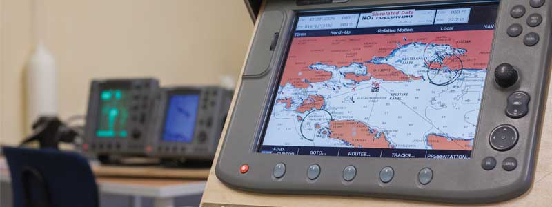 Nagłówek graficzny Nawigacja elektroniczna